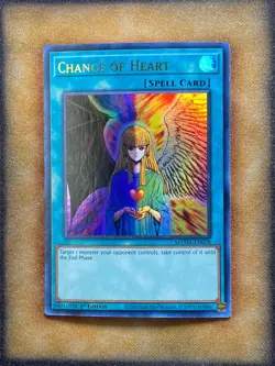 Yugioh Change of Heart MAMA-EN078 Ultra Rare 1st Ed NM - Image 1