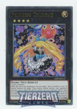 Yugioh Princess Cologne GFP2-EN137 Ultra Rare 1st Edition Near Mint - Image 1