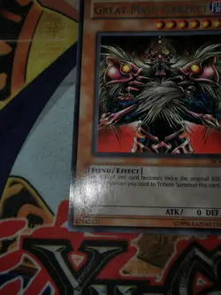 Great Maju Garzett dcr-063 *OG PRINT* Unltd Ed (LP/MP) Rare Yu-Gi-Oh! - Image 3