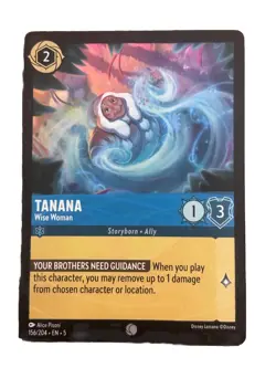 New: Disney Lorcana TCG Tanana Wise Woman 156 Shimmering Skies Regular Common - Image 1