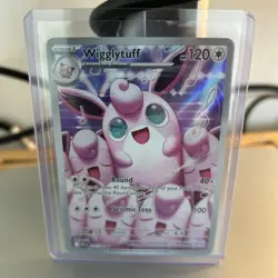 Wigglytuff 105/094 Illustration Rare Phantasmal Flames Pokemon TCG NM/M - Image 1