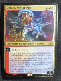 MTG - Comet, Stellar Pup - Galaxy Foil - Mythic - UNF-452 - NM/M - Image 1