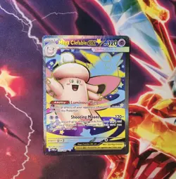 Pokemon TCG - Full Art Ultra Rare - Mega Clefable ex - ME03: POR 103/088 - NM - Image 1