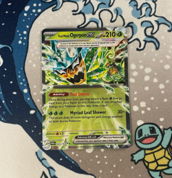Teal Mask Ogerpon ex 025/167 Double Rare Twilight Masquerade Pokemon Card NM - Image 1