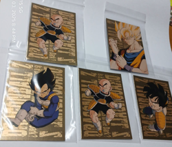 VEGETA GOLD FOIL Dragon Ball Z 1999 Trading Cards - Gold Foil Cards - Image 1