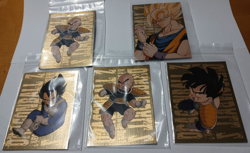 VEGETA GOLD FOIL Dragon Ball Z 1999 Trading Cards - Gold Foil Cards - Image 2