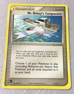 Pokemon EX Dragon 87/97 Mr. Briney's Compassion Card - Image 1