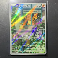 Pokemon Charmander 044 Promo Holo Sv: Scarlet & Violet Card 60 HP Heat Tackle - Image 1