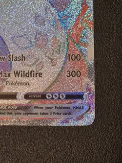 Pokemon TCG Champions Path Rainbow Charizard VMAX Secret Rare Card 74/73 NM - Image 5