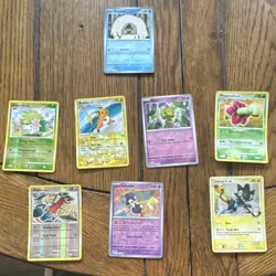 Pokemon 8 Card Lot Shaymin Raichu Meganium Snorunt Natu Foil Regular Creature - Image 1