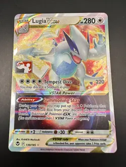 Pokemon Card TCG: Lugia VSTAR - 139/195 - Play! Pokemon Prize Pack Series - Image 1