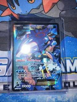 Pokemon TCG Team Aqua's Kyogre-EX Double Crisis Holo Card 6/34 - Image 2