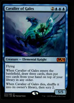 Core Set 2020 #52 Cavalier of Gales - Image 1