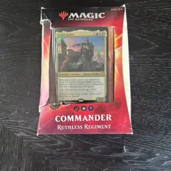 Ruthless Regiment Magic the Gathering 2020 Commander Deck Sealed - Image 1