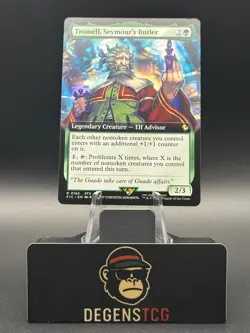 Tromell, Seymour's Butler (Extended Art) Commander: Final Fantasy Regular 0162 - Image 1