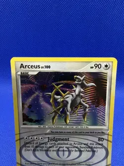 Pokemon Arceus DP50 Diamond and Pearl Holo - 2009 LP - Image 3
