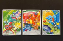 Pokemon First Partner Illustration 30th Anniversary Promo Complete 9 Card Set NM - Image 2