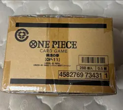 Bandai ONE PIECE Card Game Fist of Divine Speed OP-11 Box case Japanese Japan - Image 1