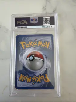 2000 Pokemon Game Ninetales Base Set 2 Holo 013/130 PSA 5 SWIRL - Image 2