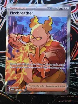 Pokemon TCG - Firebreather 119/094 - Full Art Ultra Rare Phantasmal Flames NM/M - Image 1