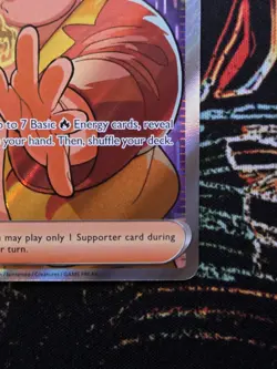 Pokemon TCG - Firebreather 119/094 - Full Art Ultra Rare Phantasmal Flames NM/M - Image 5
