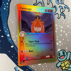Camerupt 24/97 Reverse Holo Uncommon EX Dragon Pokemon Card Vintage 2003 LP/NM - Image 3