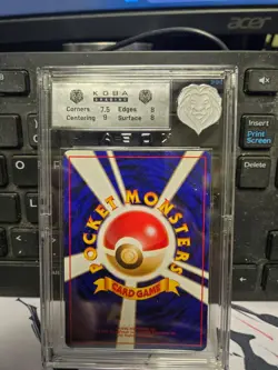 Pokemon Clefairy Holo No Rarity Symbol 1996 Japanese Base Set #35 KOBA 8 - Image 2