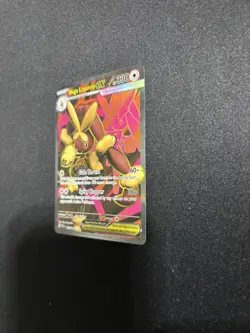Pokemon Mega Lopunny EX 115/094 Full Art Phantasmal Flames Pack Fresh - Image 2