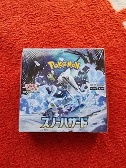 Pokemon SV2P Snow Hazard Sealed TCG Booster Box Japanese Edition - Image 1