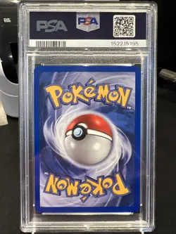 2002 Pokemon Legendary Collection Dark Vaporeon Reverse Holo #9/110 PSA 7 - Image 3