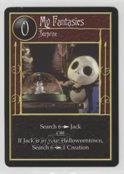 2005 The Nightmare Before Christmas Trading Card Game My Fantasies - Image 1