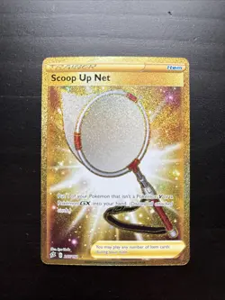 Scoop Up Net Secret Rare 207/192 Pokemon Rebel Clash NM - Image 1