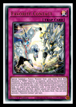Favorite Contact - POTE-EN069 - Ultra Rare - 1st Edition Yugioh - Image 1