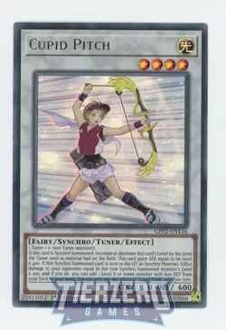 Yugioh Cupid Pitch GFP2-EN136 Ultra Rare 1st Edition Near Mint - Image 1