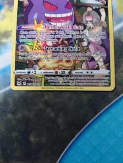 Pokemon TCG Gengar LOR TG06/TG30 Swsh11: Lost Origin Trainer Gallery Holo NM - Image 2