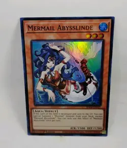 YU-GI-OH! Mermail Abysslinde. RA04-EN011. 1st Edition Ultra Rare Card. TCG CCG - Image 1