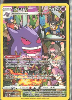 Pokemon TCG - Gengar SWSH11: Lost Origin Trainer Gallery TG06/TG30 NM - Image 1