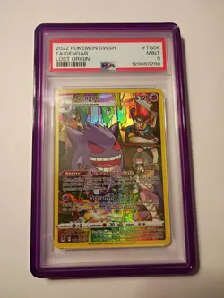 Gengar TG06/TG30 PSA 9 MINT Lost Origin Trainer Gallery Pokemon TCG - Image 1