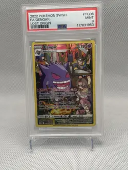 Gengar TG06/TG30 PSA 9 MINT Lost Origin Trainer Gallery Pokemon TCG - Image 1