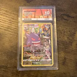 Pokemon TCG: Gengar TG06/TG30 - Lost Origin Trainer Gallery - ACE 10 Gem Mint - Image 1