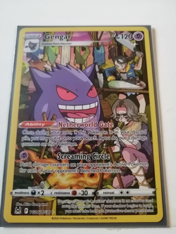 Pokemon Gengar TCG TG06/TG30 Lost Origin Trainer Gallery Full Art Holo Rare - Image 1