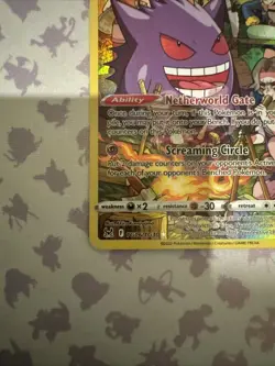 Pokemon Gengar TCG TG06/TG30 Lost Origin Trainer Gallery Full Art Holo Rare - Image 5