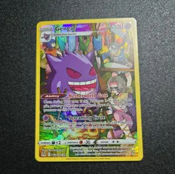 Pokemon Gengar TCG TG06/TG30 Lost Origin Trainer Gallery Full Art Holo - Image 1