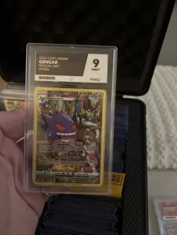 Pokemon TCG Gengar Trainer Gallery TG06/TG30 Lost Origin ACE Grade 9 MINT - Image 1