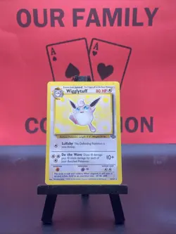 Wigglytuff 32/64 Pokemon Card Jungle Set Regular WOTC HP - Image 1