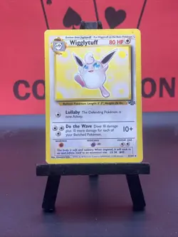 Wigglytuff 32/64 Pokemon Card Jungle Set Regular WOTC HP - Image 2