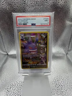 Pokemon TCG: PSA 9 Gengar TG06/TG30 - MINT Lost Origin Trainer Gallery - Image 1