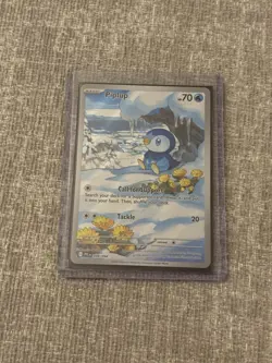 Piplup 098/094 Full Art Illustration Rare NM/M Phantasmal Flames Pokemon TCG - Image 1