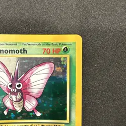 *No Symbol Error* Pokemon TCG English NM Venomoth 13/64 Jungle Holo Rare Card - Image 3