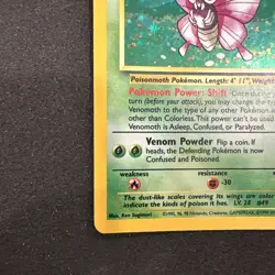 *No Symbol Error* Pokemon TCG English NM Venomoth 13/64 Jungle Holo Rare Card - Image 4